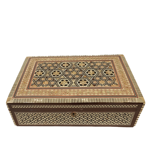 Wooden Box Handcrafted by Shell (No3)