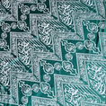Load image into Gallery viewer, The inner fabric of the Kaaba - Kiswah - Calligraphy - Handmade - Green