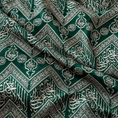 Load image into Gallery viewer, The inner fabric of the Kaaba - Kiswah - Calligraphy - Handmade - Green