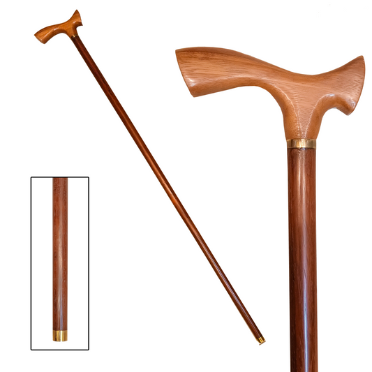 Walking Cane Walnut Wood (Code: MB104)
