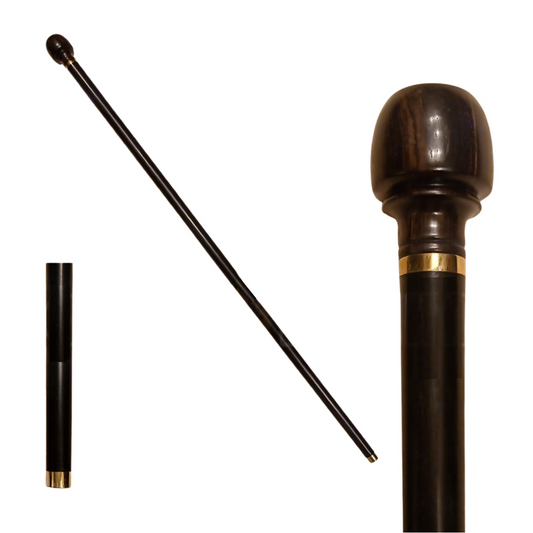 Walking Stick Ebony wood (Code: MB108)