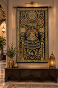 Load image into Gallery viewer, Ottoman Tawbah Curtain Replica Handmade Islamic Textile Art