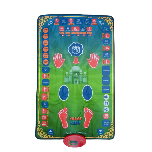 Prayer Rug Electronic Interactive Voice Teaching for Kids