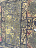 Load image into Gallery viewer, A Monumental Tribute to the Ottoman-Era Kaaba Door Curtain