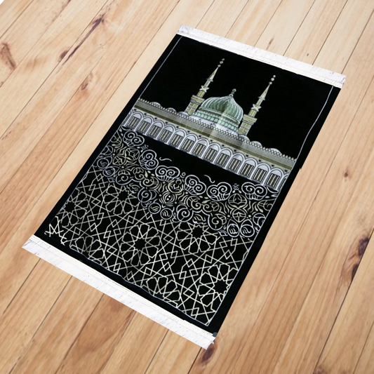 Prayer Rug Kaaba's Keswah style (code11)