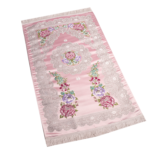 Prayer Rug Satin & Gobelin fabric 2 Layers (code12)