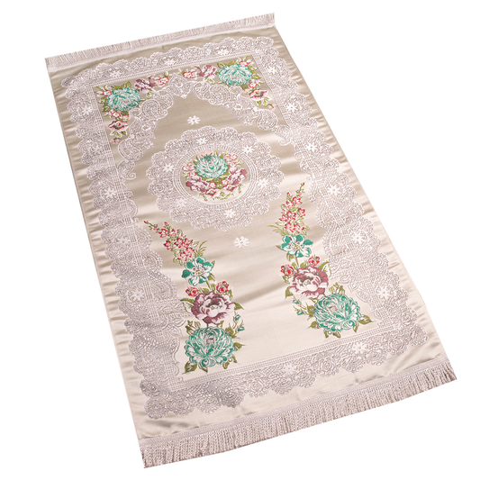 Prayer Rug Satin & Gobelin fabric 2 Layers (code13)