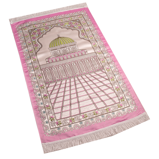 Prayer Rug Satin & Gobelin fabric 2 Layers (code14)