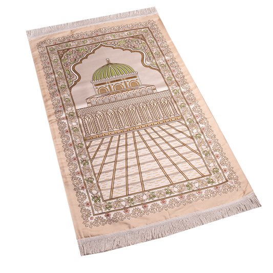 Prayer Rug Satin & Gobelin fabric 2 Layers (code16)