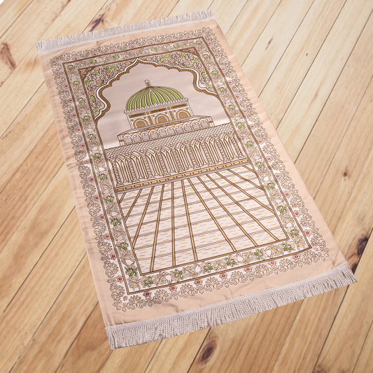 Prayer Rug Satin & Gobelin fabric 2 Layers (code16)