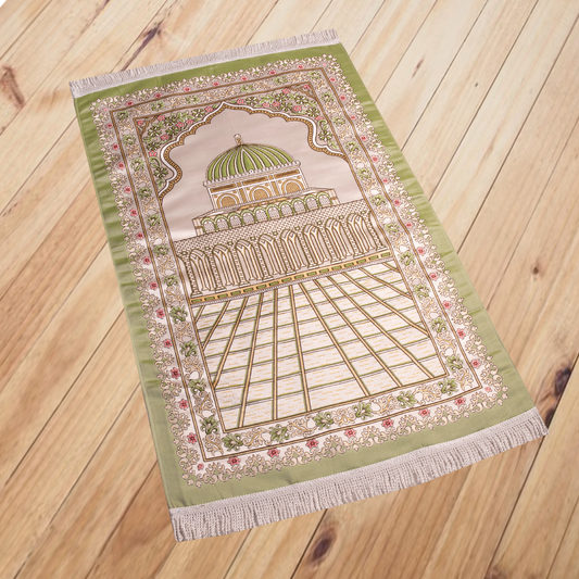 Prayer Rug Satin & Gobelin fabric 2 Layers (code17)