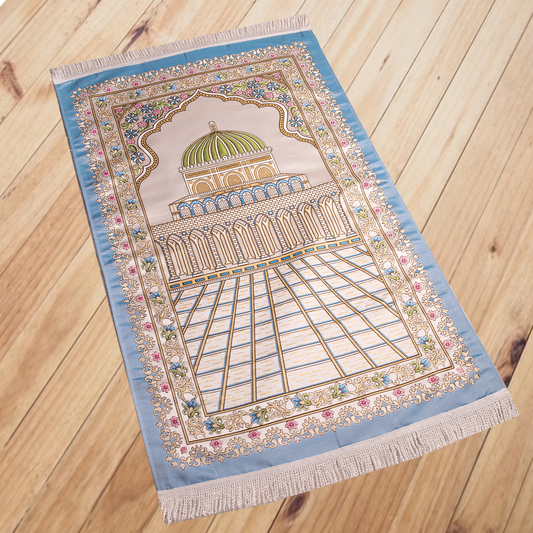 Prayer Rug Satin & Gobelin fabric 2 Layers (code18)