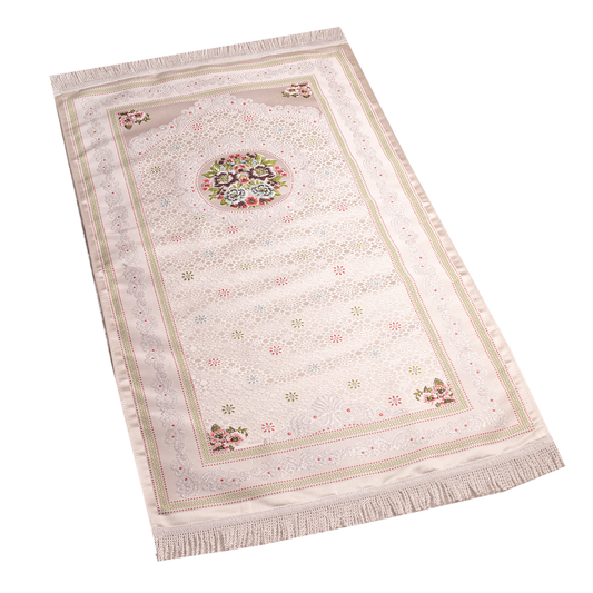 Prayer Rug Satin & Gobelin fabric 2 Layers (code02)