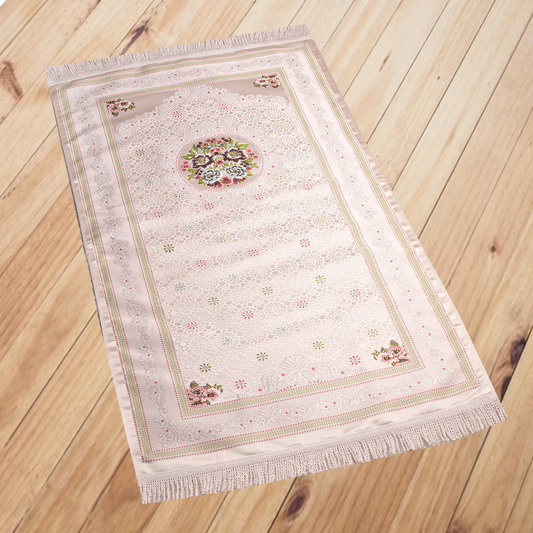 Prayer Rug Satin & Gobelin fabric 2 Layers (code02)