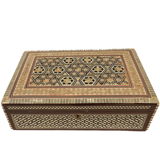 Wooden Box Handcrafted by Shell (No4)