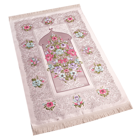 Prayer Rug Satin & Gobelin fabric (code03)
