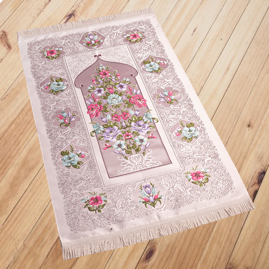 Prayer Rug Satin & Gobelin fabric (code03)