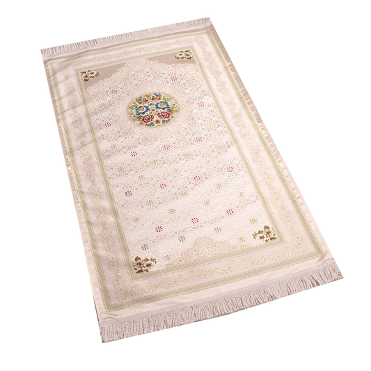 Prayer Rug Satin & Gobelin fabric 2 Layers (code05)