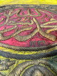 تحميل الصورة في معرض الصور, Muhammad Rasul Allah Islamic Wall Art | Handmade Ottoman Kiswa Embroidery | Gold
