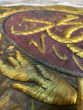 تحميل الصورة في معرض الصور, Handmade Prophet Muhammad Islamic Wall Art | Ottoman Kaaba Inspired Textile
