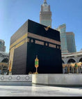 Load image into Gallery viewer, Handmade Kaaba Kiswa Replica – Ottoman Islamic Calligraphy Art
