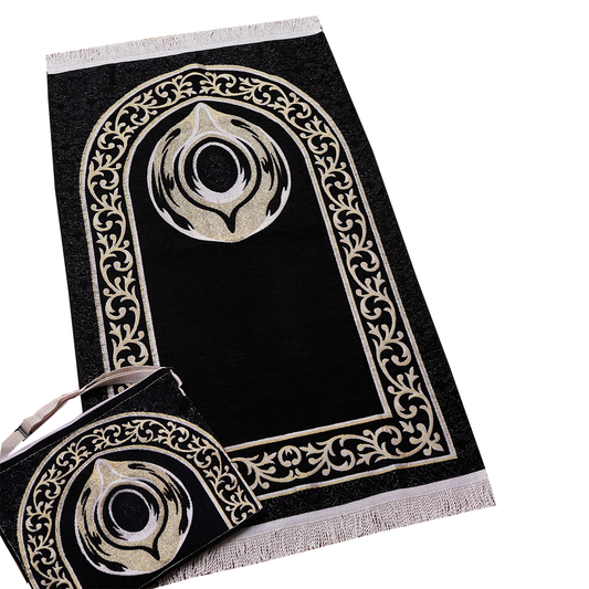 Prayer Rug Kaaba's Style With Bag (Code05)