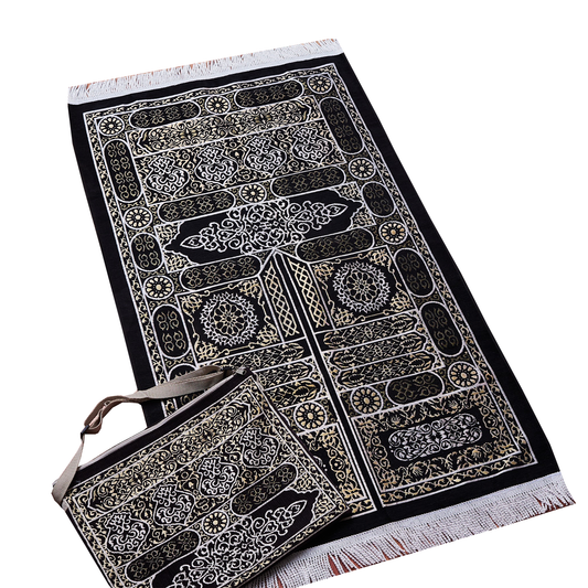 Prayer Rug Kaaba's Style With Bag (Code06)