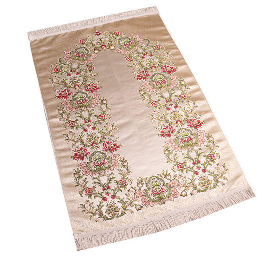 Prayer Rug Satin & Gobelin fabric 2 Layers (code08)