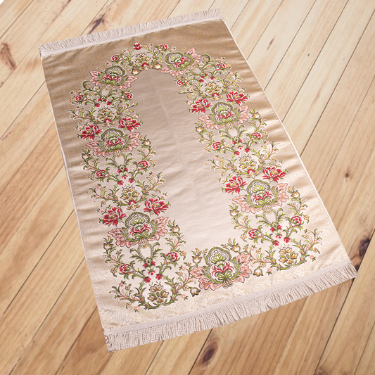 Prayer Rug Satin & Gobelin fabric 2 Layers (code08)