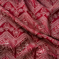 Load image into Gallery viewer, The inner fabric of the Kaaba - Kiswah - Calligraphy - Handmade - Red
