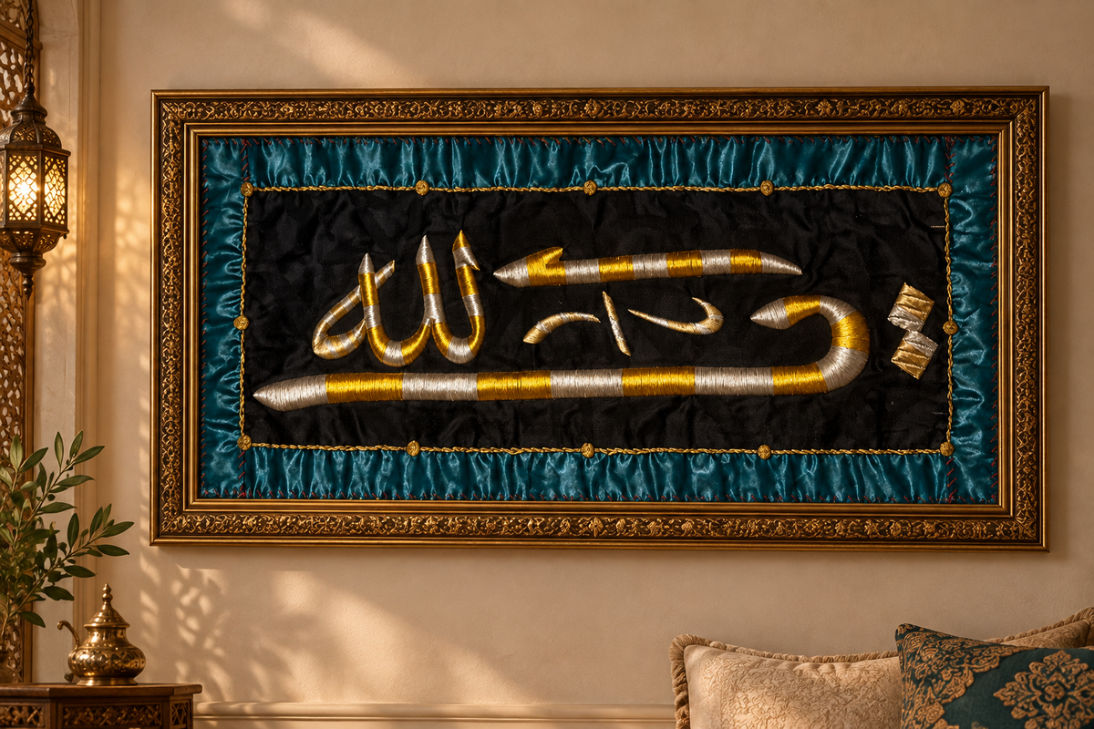 Ya Allah” Handcrafted Art Piece