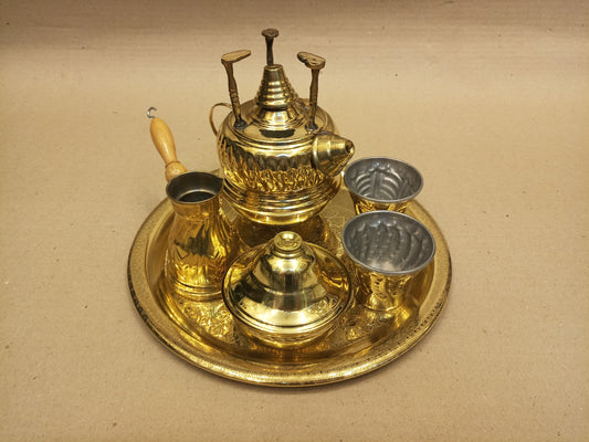 Copper Coffee Pot No1 (engraved)