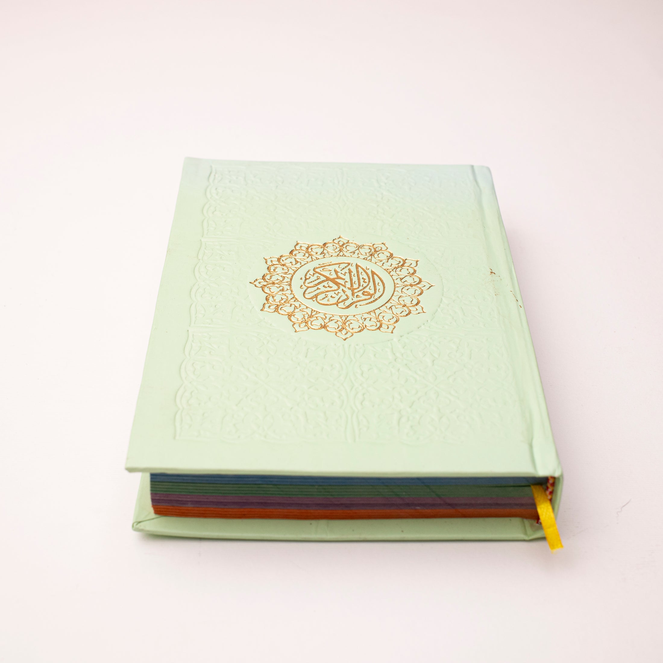 Quran Karem Thermo With Light Green Cover