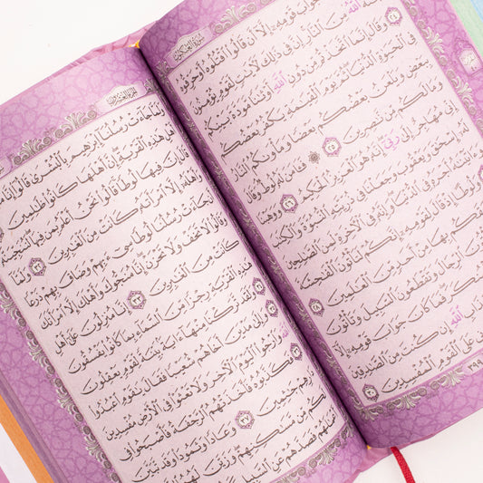 Quran Karem Thermo With Purple Cover