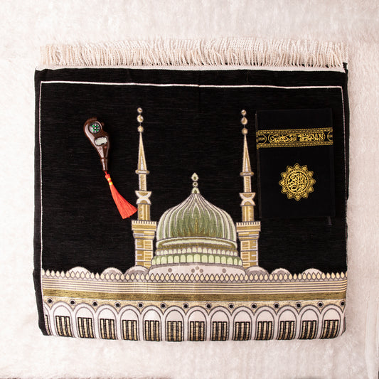 Loloa Offer3 ( Prayer rug Keswah + Quran Keswah +Digital Counter) - Code 11