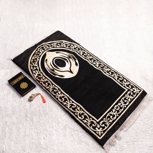 Loloa Offer3 ( Prayer rug Keswah + Quran Keswah +Digital Counter) - Code 05