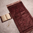 Load image into Gallery viewer, Loloa Offer4 ( Prayer rug + Quran + Rosary) - Burgundy color
