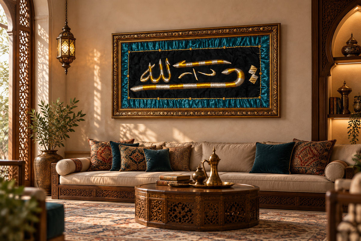 Ya Allah” Handcrafted Art Piece