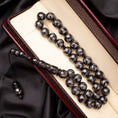Load image into Gallery viewer, Rosary of Natural Coc Wood with Metal& Stones 33 Beads (Code: RCS06)
