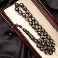 Load image into Gallery viewer, Rosary of Natural Coc Wood with Metal& Stones 33 Beads (Code: RCS07)

