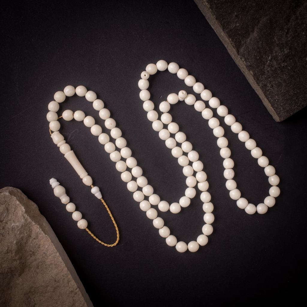 Rosary Of Natural Camel Bone 99 Beads (Code: WBS01)