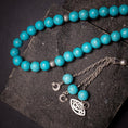 Load image into Gallery viewer, Rosary of Howlite Stone with Metal Tassel 33 Beads (Code:RAS12)
