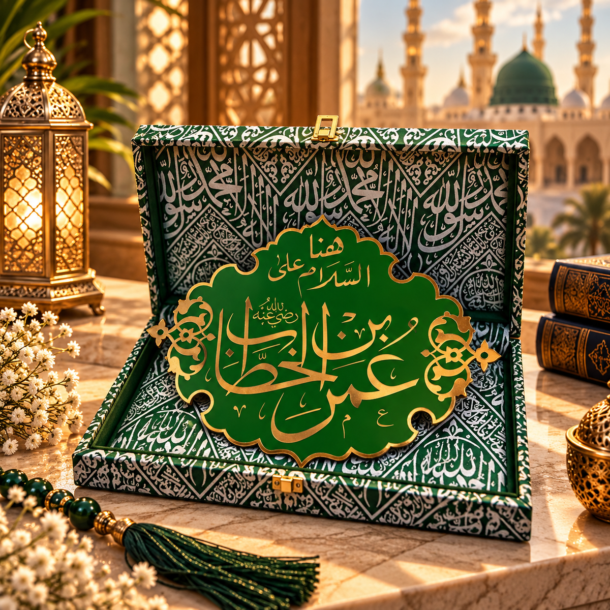 Inspired by a treasured detail from Al-Hujrah Al-Nabawiyyah ﷺ