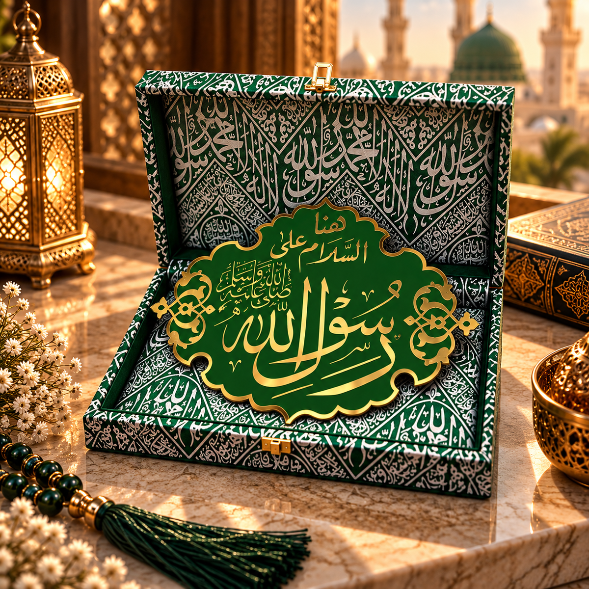 A timeless tribute inspired by Al-Hujrah Al-Nabawiyyah ﷺ